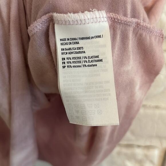 American Eagle pink tie dye tank size small - Picture 7 of 10